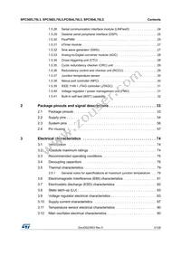 SPC56EL70L5CBFR Datasheet Page 3