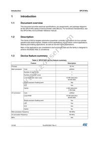 SPC574K72E7C6FAY Datasheet Page 10