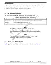 SPC5775EDK3MME3R Datasheet Page 12