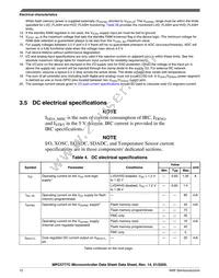 SPC5777CDK3MMO4R Datasheet Page 12