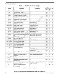 SPC5777CK2MMO3R Datasheet Page 8