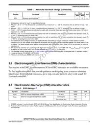 SPC5777CK2MMO3R Datasheet Page 9