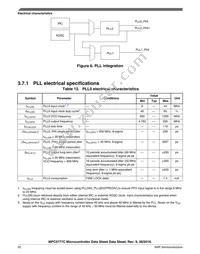 SPC5777CK2MMO3R Datasheet Page 20
