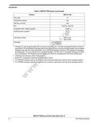 SPC5777MK0MVA8R Datasheet Page 6