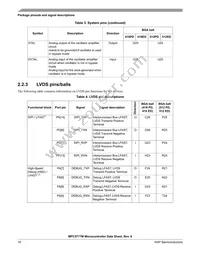 SPC5777MK0MVA8R Datasheet Page 16