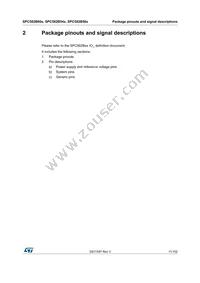 SPC582B50E3CD00X Datasheet Page 11
