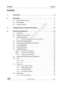 SPC584B70E7NG00X Datasheet Page 3