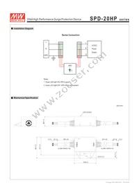 SPD-20HP-277S Datasheet Page 3