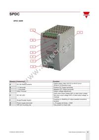 SPDC244801 Datasheet Page 4