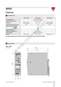 SPDC244801 Datasheet Page 5
