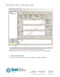 SPDFCBK-15G Datasheet Page 5