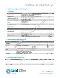 SPDFCBK-15G Datasheet Page 6