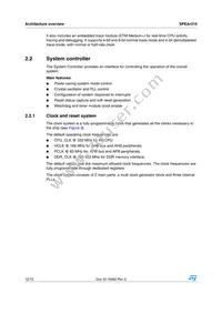 SPEAR310-2 Datasheet Page 12