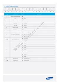 SPHWH1L5N407XET3A1 Datasheet Page 5