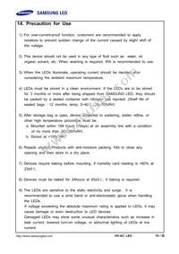 SPHWHTHAD605S0T0WZ Datasheet Page 19