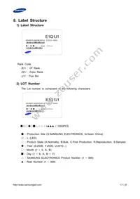 SPHWHTL3D303E6RTM2 Datasheet Page 17