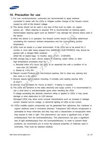 SPHWHTL3D303E6RTM2 Datasheet Page 20