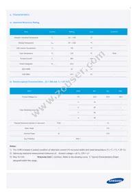 SPHWW1HDNA27YHW21G Datasheet Page 3