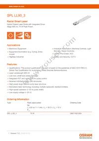 SPL LL90_3 Datasheet Cover