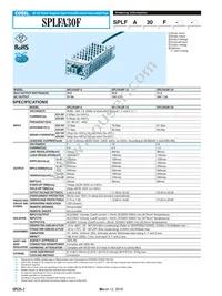 SPLFA150F-C Datasheet Cover