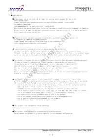 SPM0307SJ Datasheet Page 7