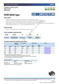SPM10040T-3R3M Cover