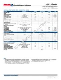 SPM15-033-Q12-C Datasheet Page 17