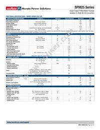 SPM25-120-D48P-C Datasheet Page 3