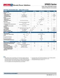 SPM25-120-D48P-C Datasheet Page 12