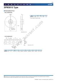 SPM3015T-1R5M Datasheet Page 9