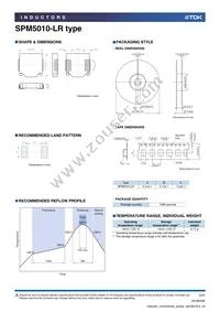 SPM5010T-100M-LR Datasheet Page 3