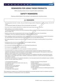 SPM5012T-2R2MT Datasheet Page 2