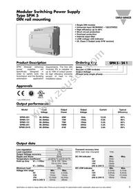 SPM5241S Datasheet Cover