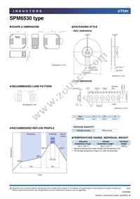 SPM6530T-R25M230 Datasheet Page 3