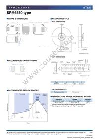 SPM6550T-2R2M Datasheet Page 3