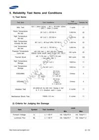 SPMWHT541MD5WAWMSC Datasheet Page 22