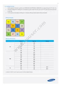 SPMWHT541MP5WASMS5 Datasheet Page 9