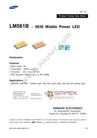 SPMWHT541MP5WAVHS3 Datasheet Cover