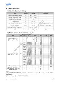 SPMWHT541MP5WAVHS3 Datasheet Page 9