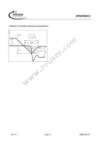 SPN03N60C3 Datasheet Page 10