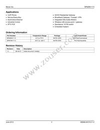 SPNY801113 Datasheet Page 3