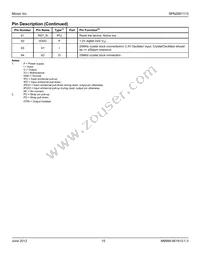 SPNY801113 Datasheet Page 15