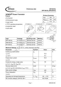 SPP10N10L Cover