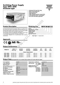 SPP124601 Datasheet Cover