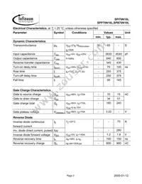 SPP70N10L Datasheet Page 3
