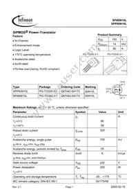 SPP80N10L Cover