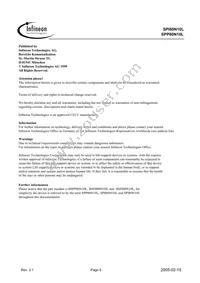 SPP80N10L Datasheet Page 8