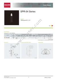 SPR-54MVWF Datasheet Cover