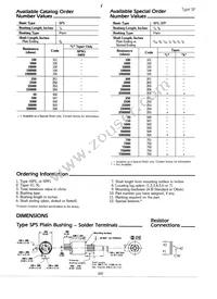 SPSG040F103U Datasheet Page 5