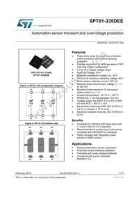 SPT01-335DEE Datasheet Cover